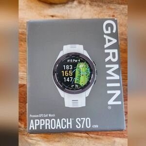 NEW Garmin Approach S70 GPS smartwatch 42mm- $$save$$